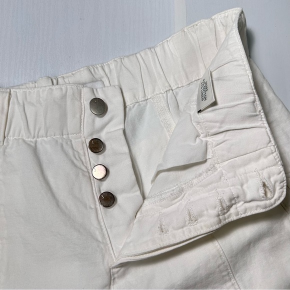 J BRAND White Linen/Cotton Wide Leg Pants Size 25 - Picture 5 of 15